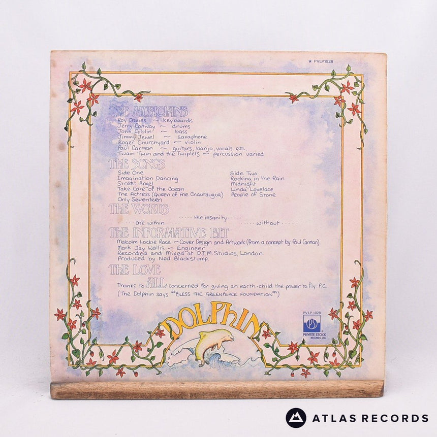 Dolphin - Goodbye - Lyric Sheet LP Vinyl Record - VG+/VG+