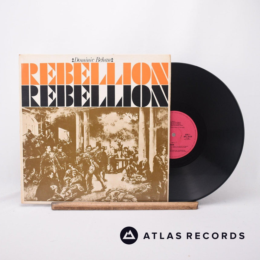Dominic Behan Rebellion LP Vinyl Record - Front Cover & Record