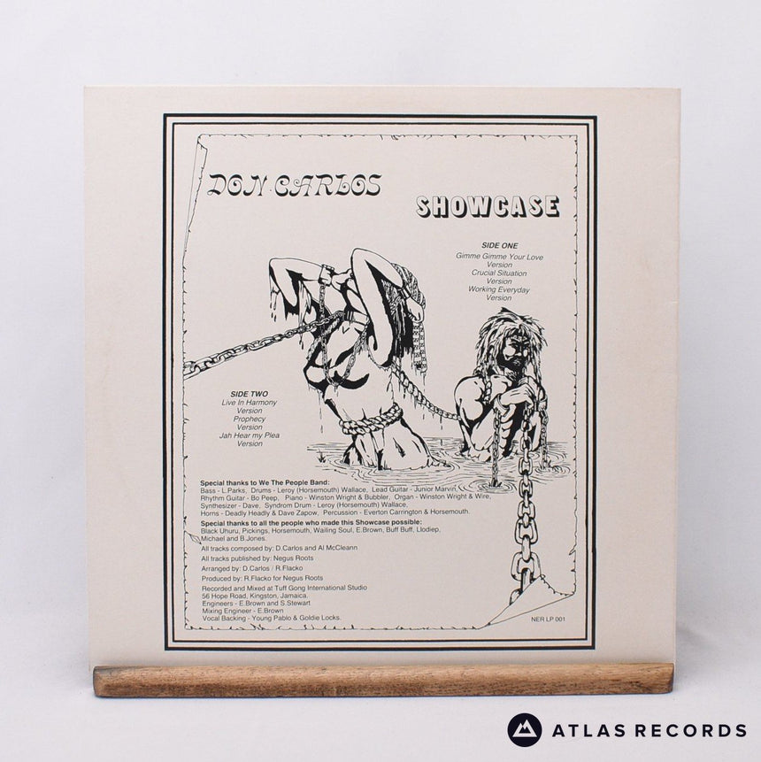 Don Carlos - Suffering - Boppin' Bob A-1 B-1 LP Vinyl Record - EX/EX