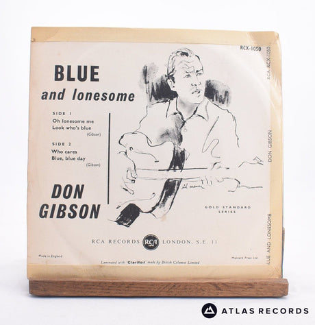 Don Gibson - Blue And Lonesome - 7" EP Vinyl Record - VG+/VG+
