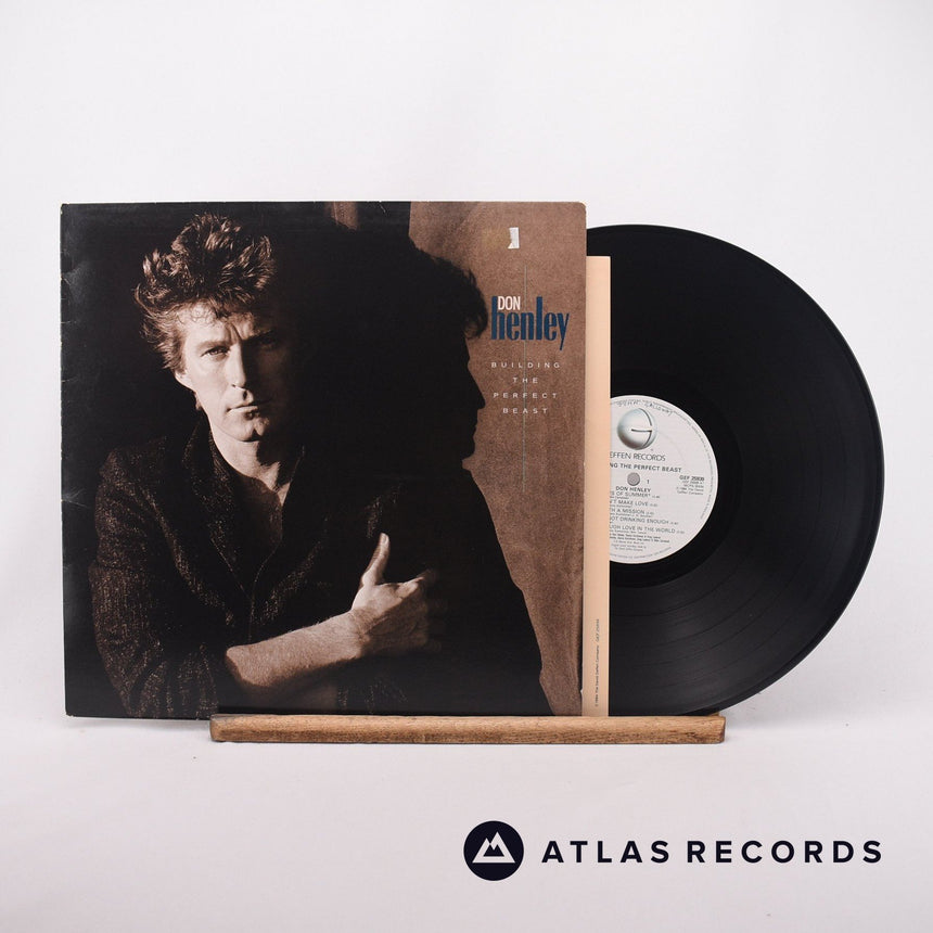 Don Henley Building The Perfect Beast LP Vinyl Record - Front Cover & Record