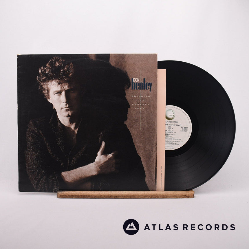 Don Henley Building The Perfect Beast LP Vinyl Record - Front Cover & Record