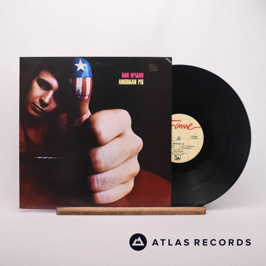 Don McLean American Pie LP Vinyl Record - Front Cover & Record