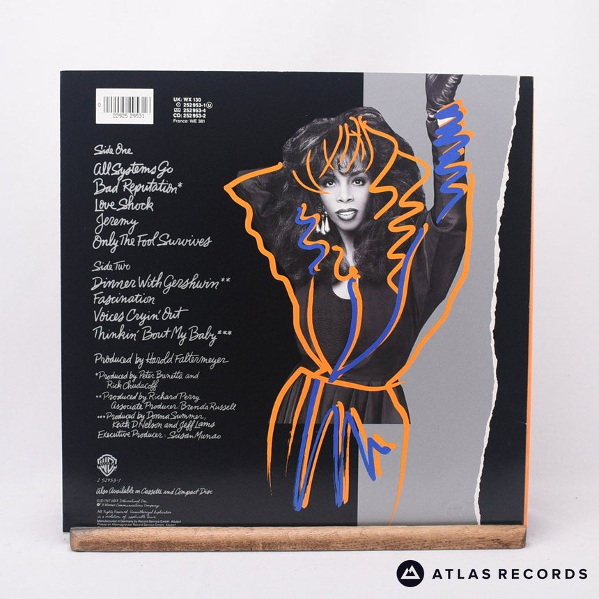 Donna Summer - All Systems Go - LP Vinyl Record - VG+/NM