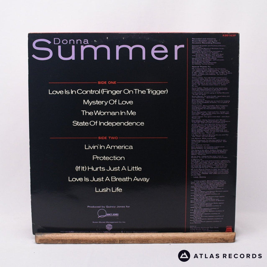 Donna Summer - Donna Summer - LP Vinyl Record - VG+/EX