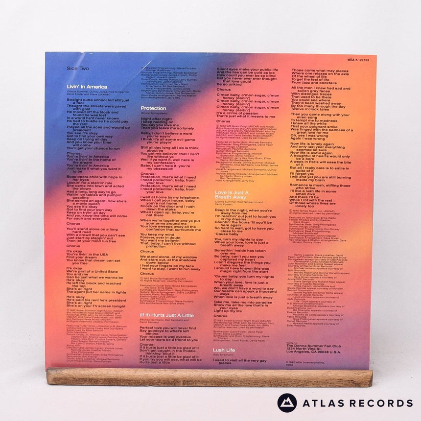 Donna Summer - Donna Summer - Insert LP Vinyl Record - EX/EX