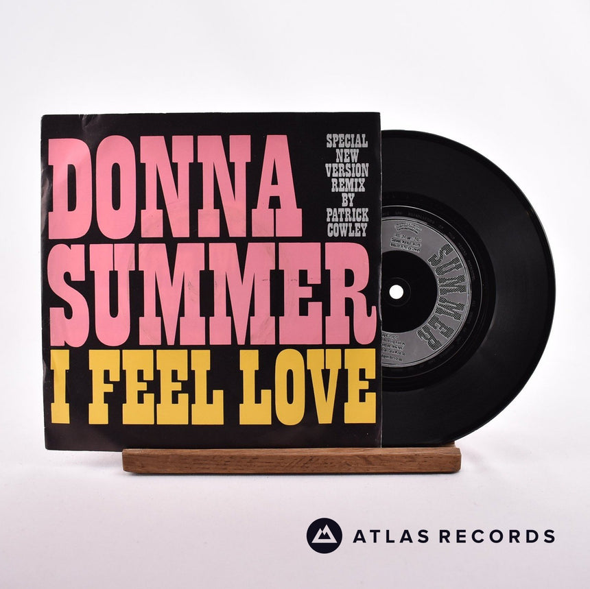 Donna Summer I Feel Love 7" Vinyl Record - Front Cover & Record