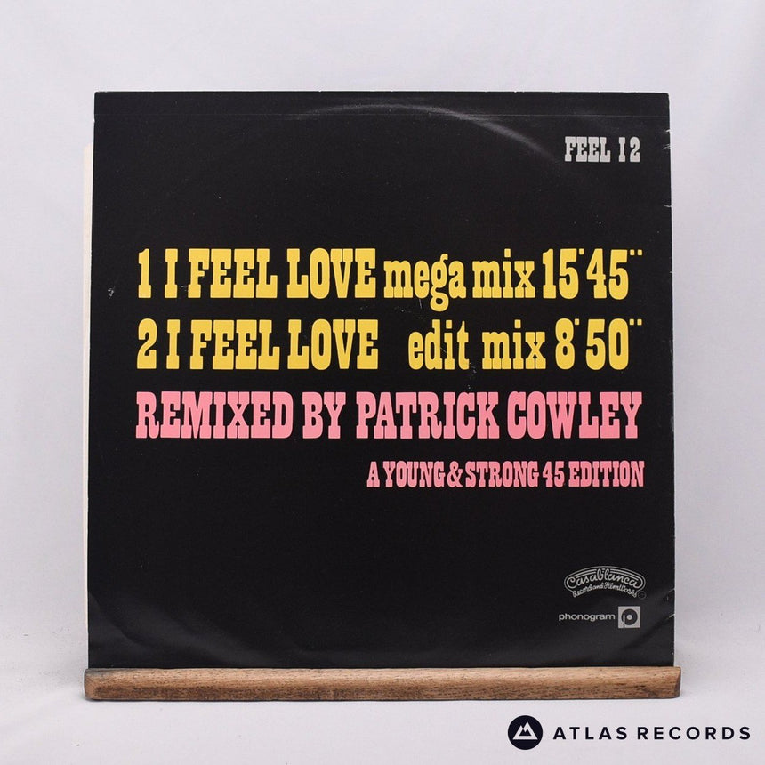 Donna Summer - I Feel Love - 12" Vinyl Record - VG+/VG+