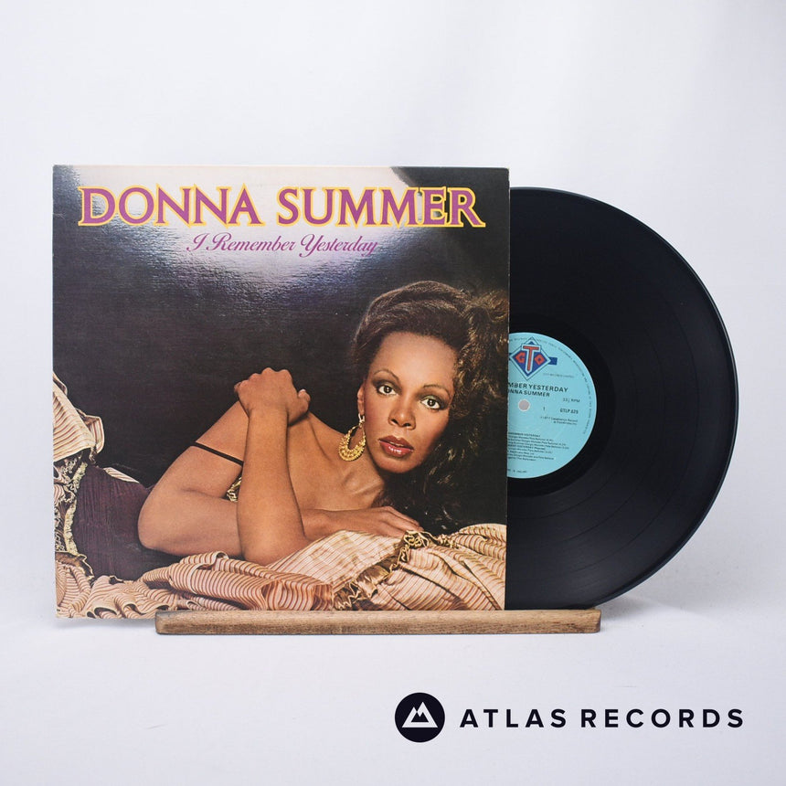 Donna Summer I Remember Yesterday LP Vinyl Record - Front Cover & Record