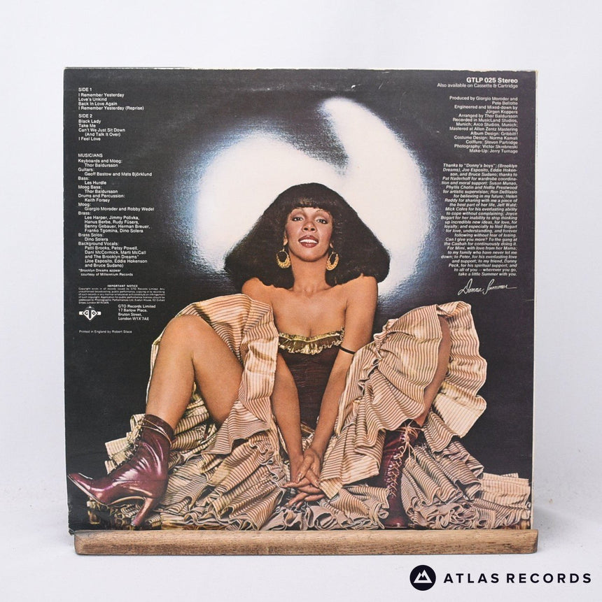 Donna Summer - I Remember Yesterday - LP Vinyl Record - VG+/EX