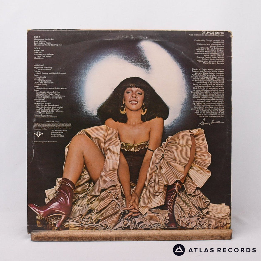 Donna Summer - I Remember Yesterday - LP Vinyl Record - VG+/VG+
