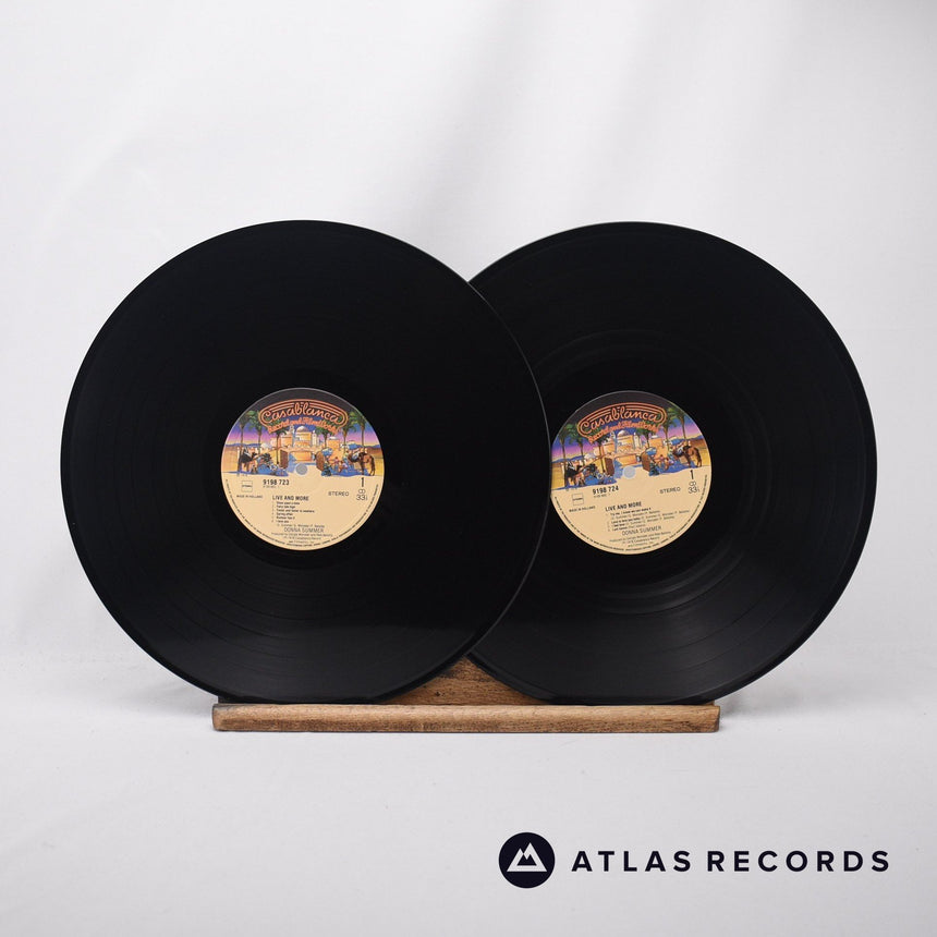 Donna Summer - Live And More - Gatefold Insert 2 x LP Vinyl Record - EX/EX