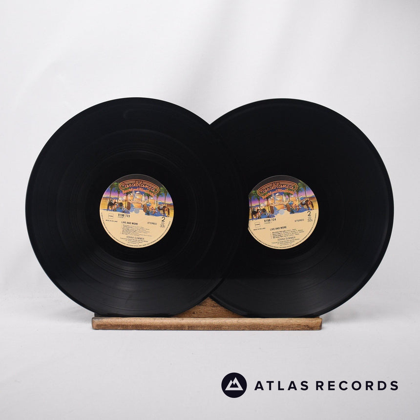 Donna Summer - Live And More - Gatefold Insert 2 x LP Vinyl Record - EX/EX