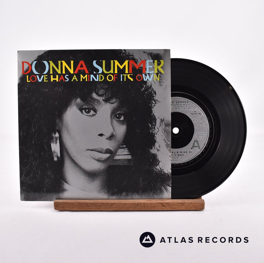 Donna Summer Love Has A Mind Of Its Own 7" Vinyl Record - Front Cover & Record