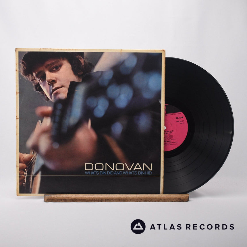 Donovan What's Bin Did And What's Bin Hid LP Vinyl Record - Front Cover & Record