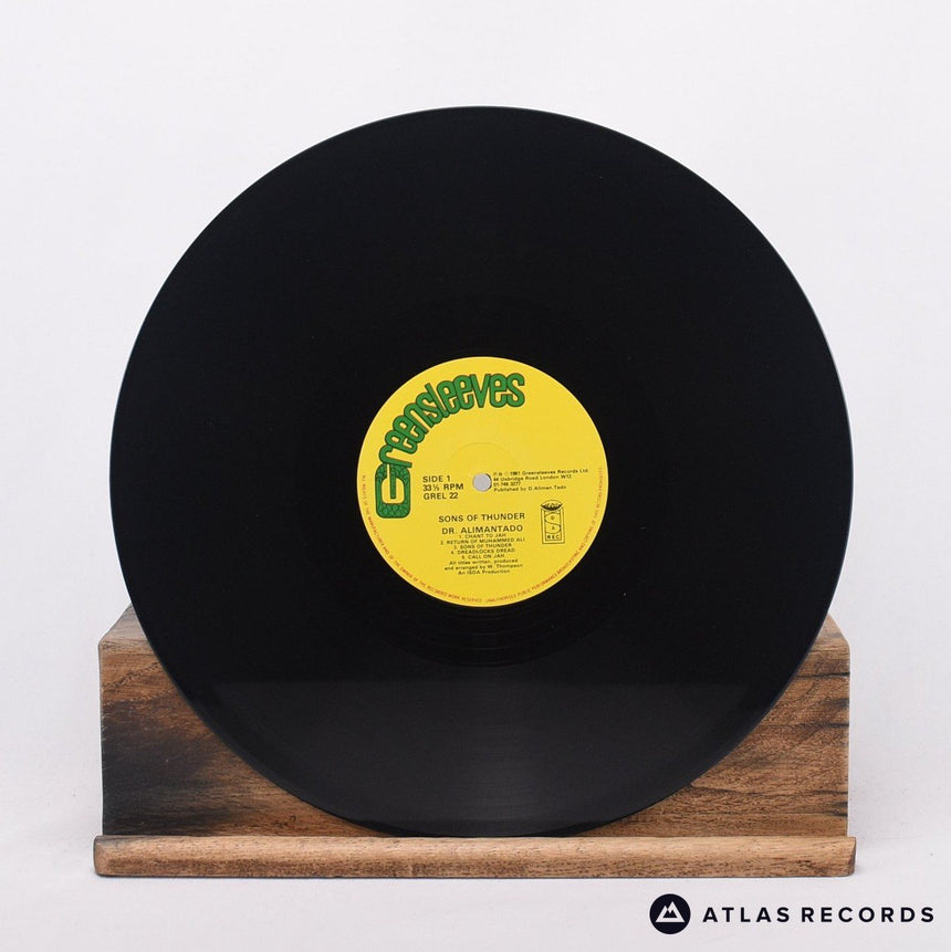Dr. Alimantado - Sons Of Thunder - LP Vinyl Record - EX/EX
