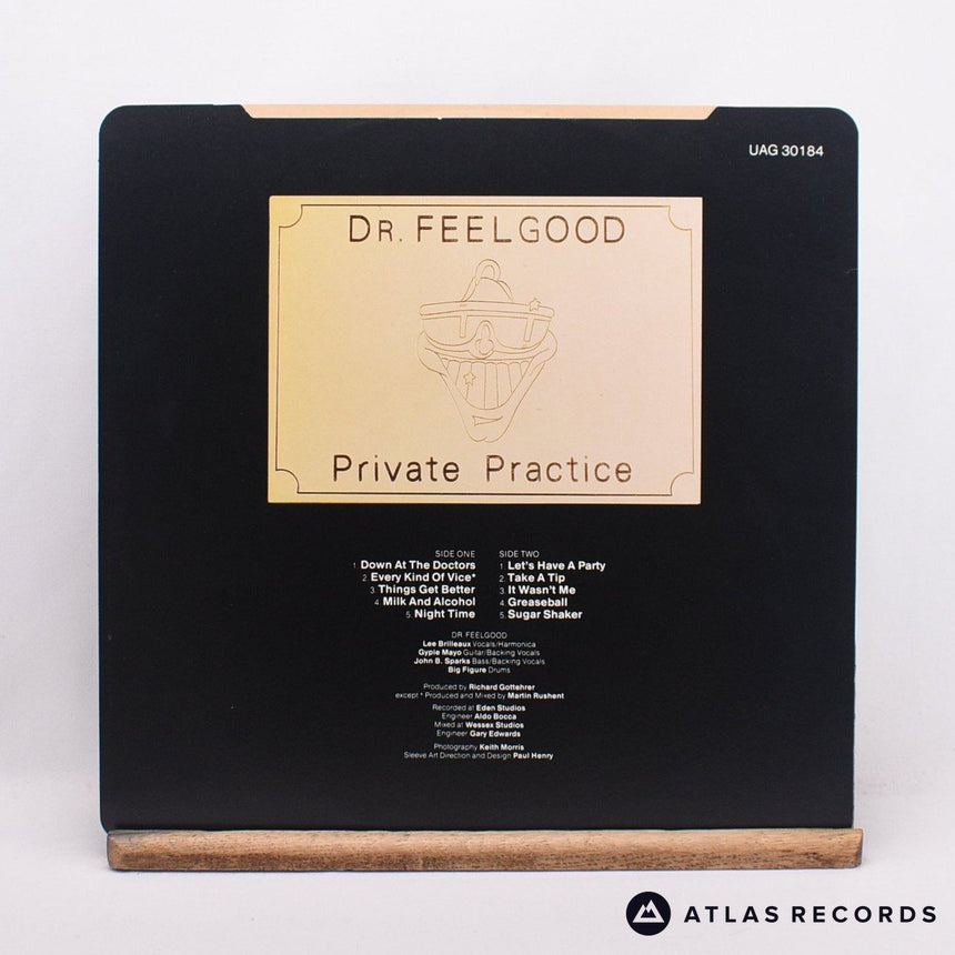 Dr. Feelgood - Private Practice - A-1 B-2 LP Vinyl Record - EX/EX