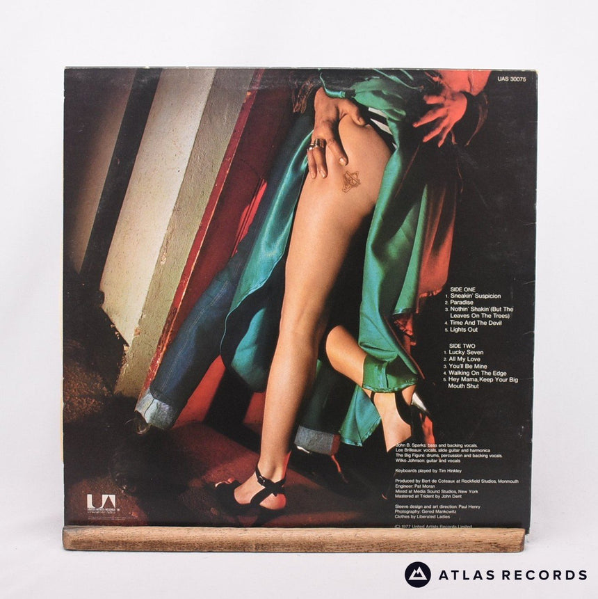 Dr. Feelgood - Sneakin' Suspicion - First Uk Press LP Vinyl Record - VG+/EX