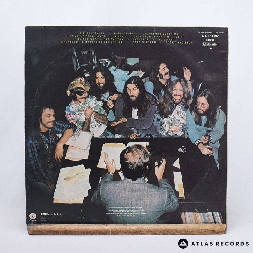 Dr. Hook - Bankrupt - Insert LP Vinyl Record - VG+/EX