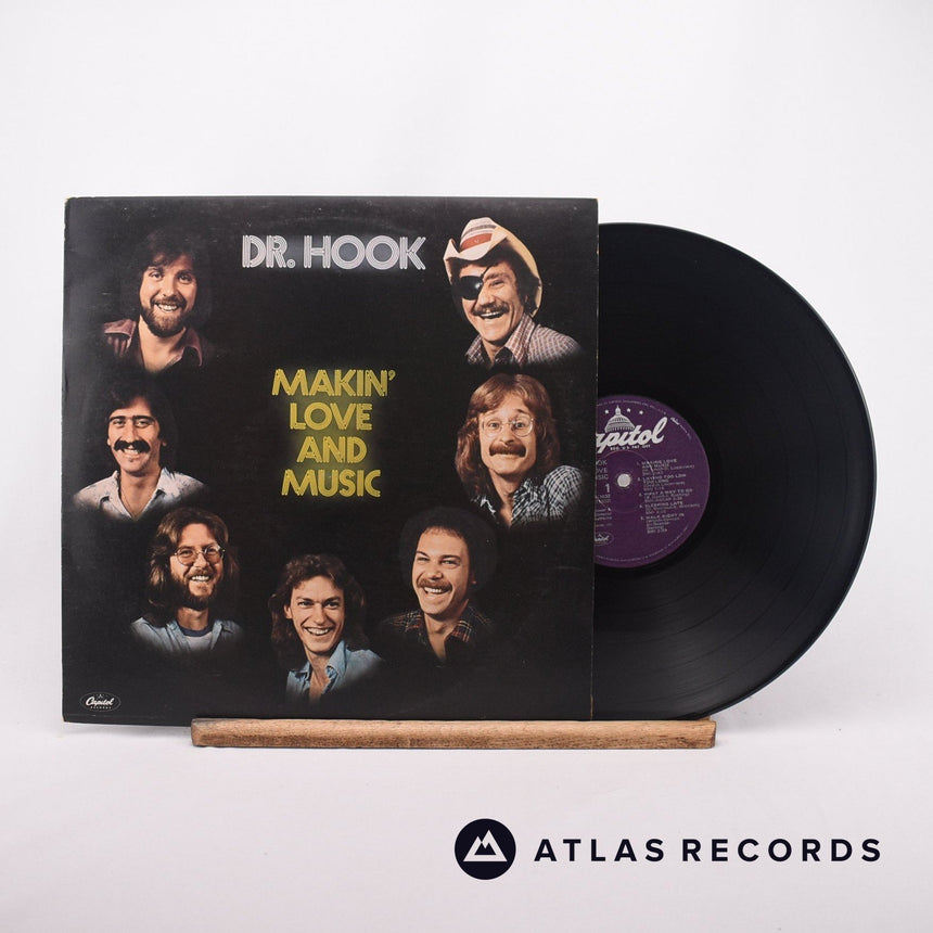 Dr. Hook Makin' Love And Music LP Vinyl Record - Front Cover & Record