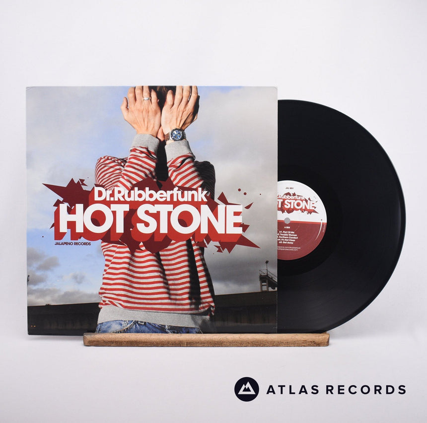 Dr. Rubberfunk Hot Stone LP Vinyl Record - Front Cover & Record