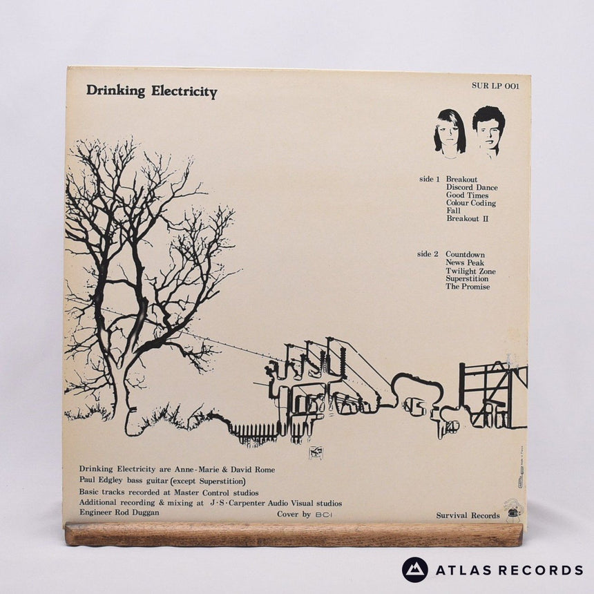 Drinking Electricity - Overload - Bilbo A1 B1 LP Vinyl Record - VG+/EX