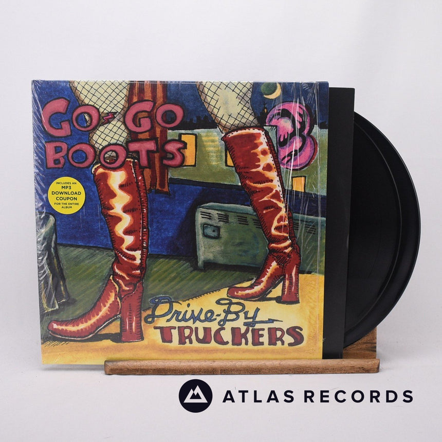Drive-By Truckers Go-Go Boots 2 x LP Vinyl Record - Front Cover & Record