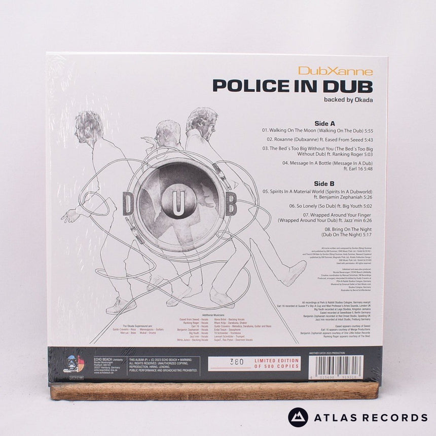 DubXanne - Police In Dub - Red Limited Edition LP Vinyl Record - NM/NM