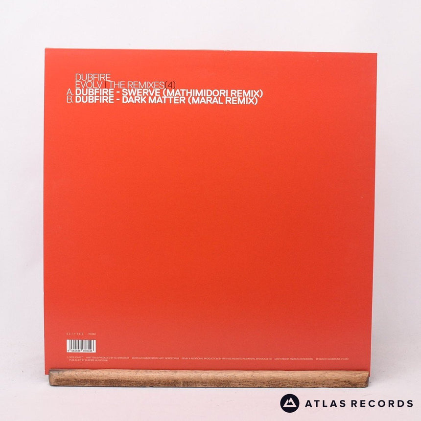 Dubfire - EVOLV | The Remixes (4) - Red Clear Us 12" Vinyl Record - NM/EX