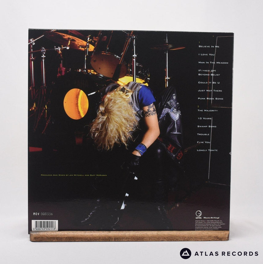 Duff McKagan - Believe In Me - 180G Yellow 1A 1B LP Vinyl Record - NM/NM