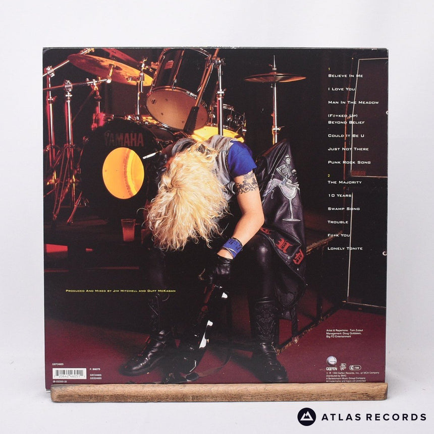 Duff McKagan - Believe In Me - 1A 1B LP Vinyl Record - EX/EX