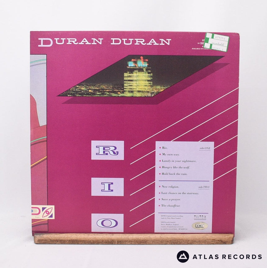 Duran Duran - Rio - A-3 B-1 LP Vinyl Record - EX/EX