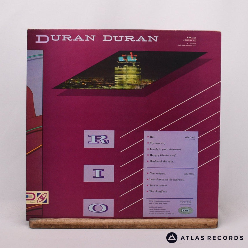 Duran Duran - Rio - A-1 B-1 LP Vinyl Record - EX/EX