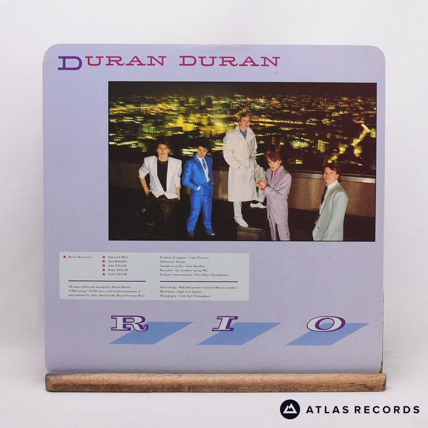 Duran Duran - Rio - Die-Cut Sleeve LP Vinyl Record - EX/EX