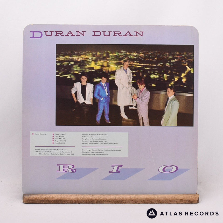 Duran Duran - Rio - Textured Sleeve A-2-1-1 B-2-1 LP Vinyl Record - VG+/VG+