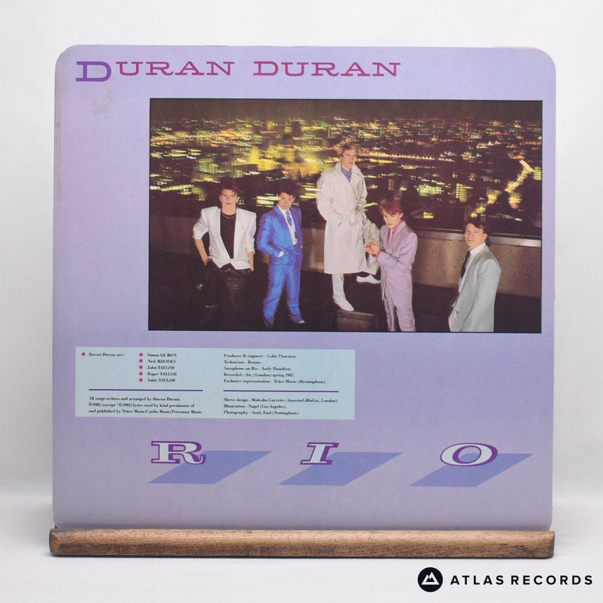 Duran Duran - Rio - A-2-1 NICKZ B-2-1 LP Vinyl Record - VG+/VG+