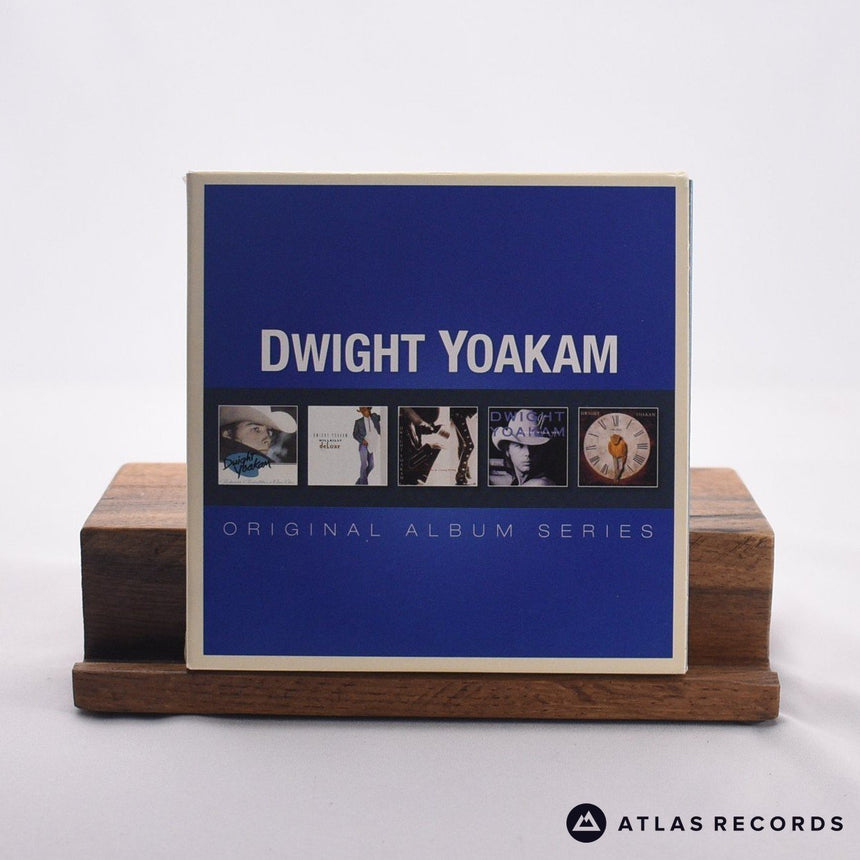 Dwight Yoakam Original Album Series 5 x CD Box Set Vinyl Record - Front Cover & Record