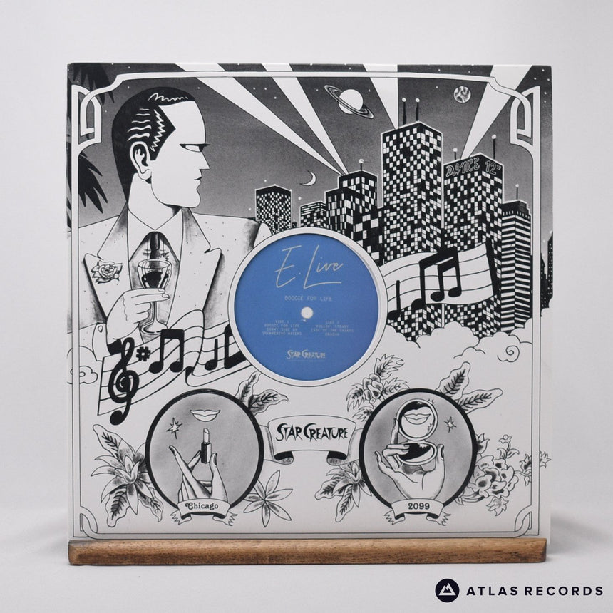 E. Live Boogie For Life 12" Vinyl Record - Front Cover & Record