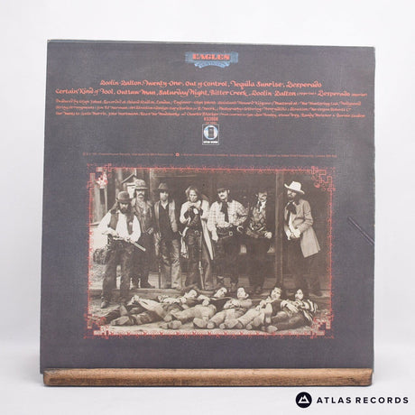 Eagles - Desperado - Textured Sleeve Reissue LP Vinyl Record - EX/VG+