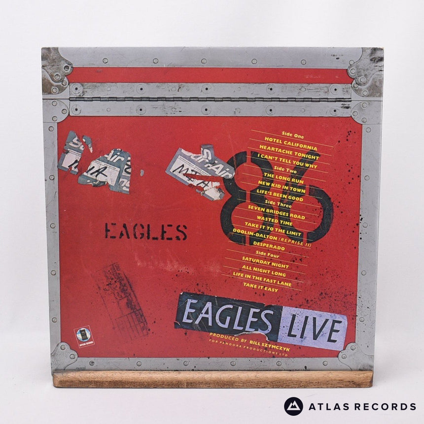 Eagles - Eagles Live - Poster Repress 2 x LP Vinyl Record - EX/EX