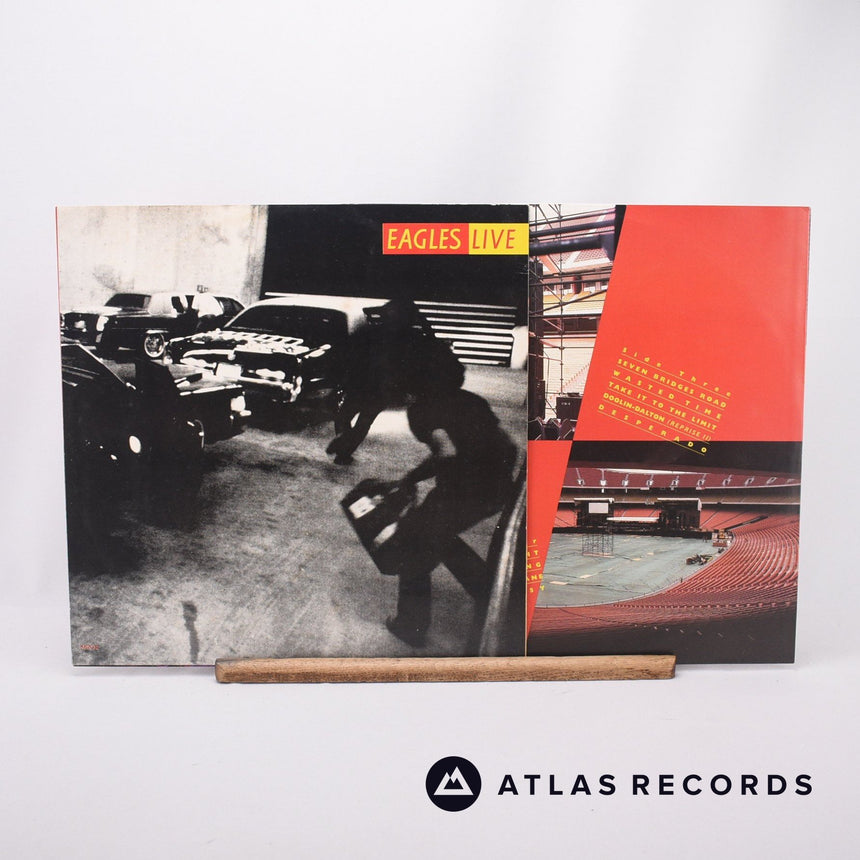 Eagles - Eagles Live - Repress Strawberry Gatefold 2 x LP Vinyl Record - VG+/EX