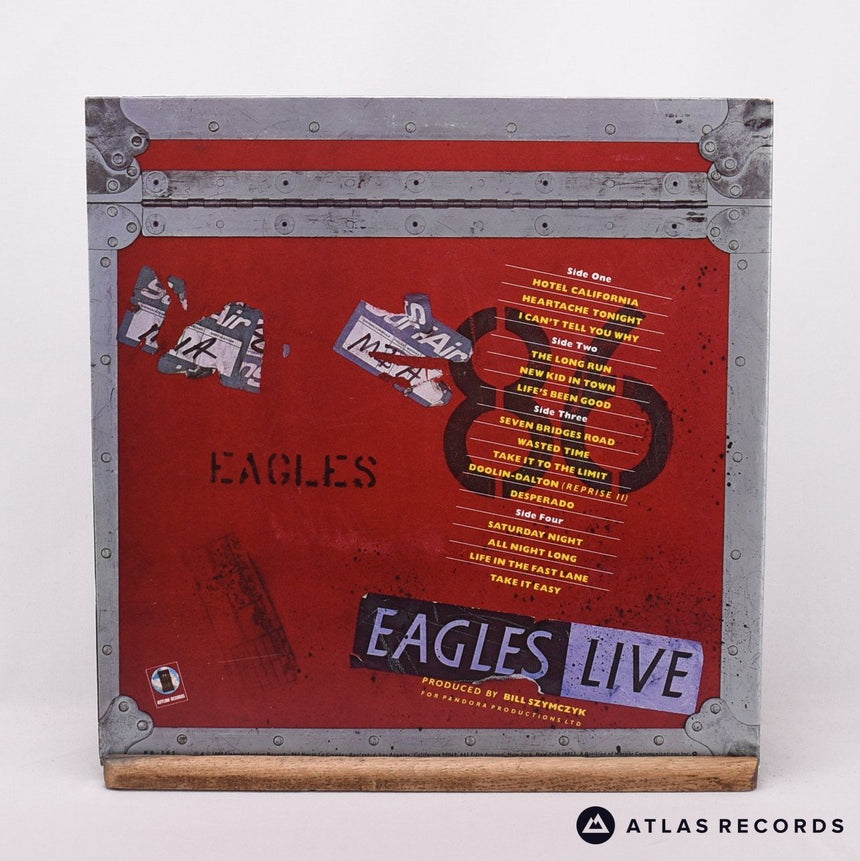 Eagles - Eagles Live - Embossed Sleeve A B C D 2 x LP Vinyl Record - EX/EX