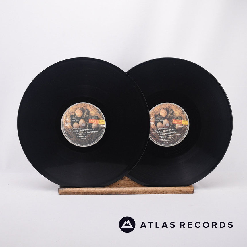 Eagles - Eagles Live - Repress Strawberry Gatefold 2 x LP Vinyl Record - VG+/EX