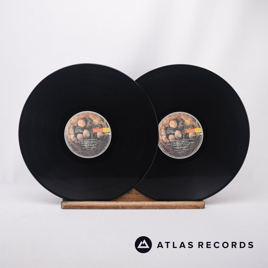 Eagles - Eagles Live - Poster Repress 2 x LP Vinyl Record - EX/EX