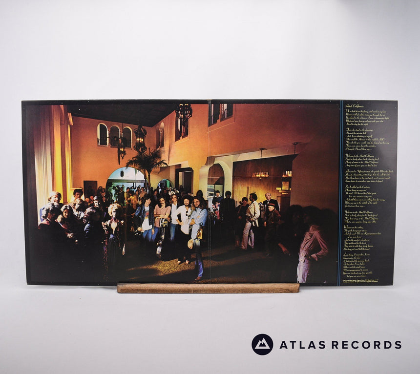 Eagles - Hotel California - Poster Strawberry Gatefold LP Vinyl Record - EX/EX