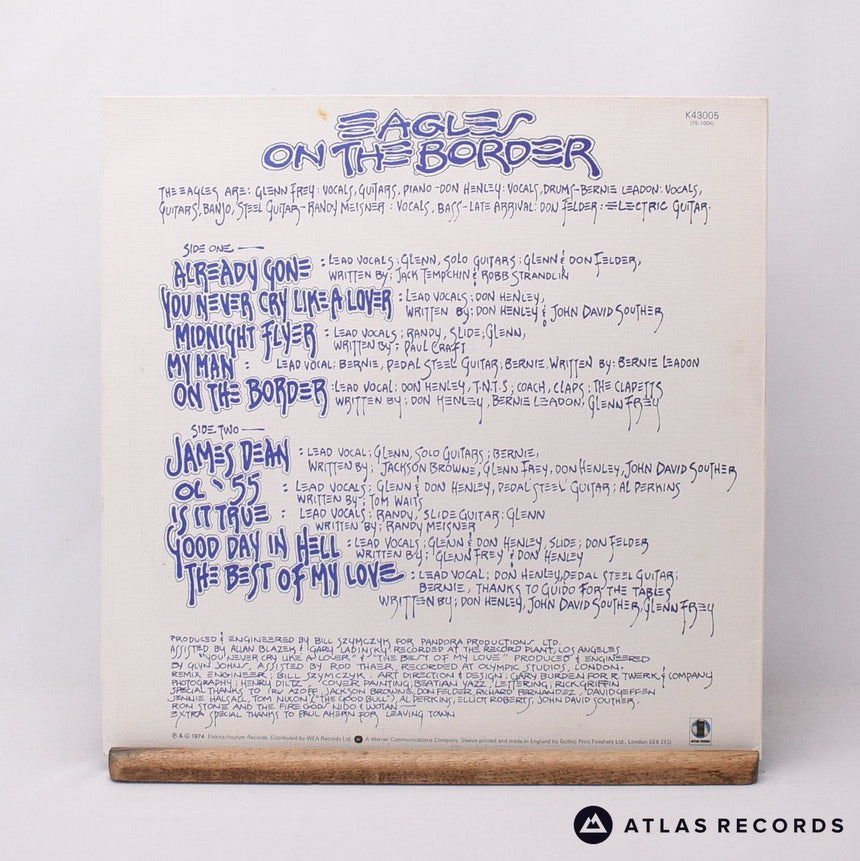 Eagles - On The Border - Reissue LP Vinyl Record - VG+/EX