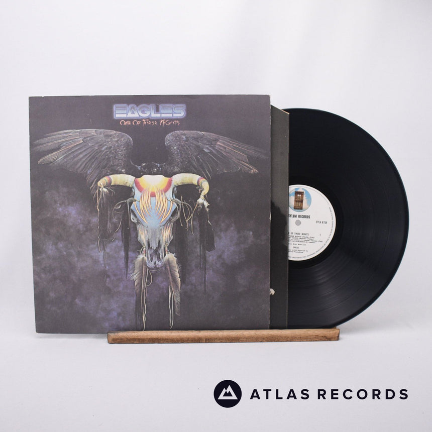 Eagles One Of These Nights LP Vinyl Record - Front Cover & Record