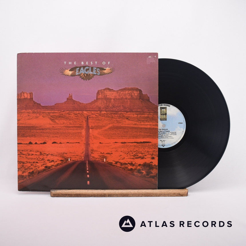 Eagles The Best Of Eagles LP Vinyl Record - Front Cover & Record