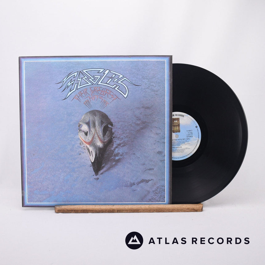 Eagles Their Greatest Hits LP Vinyl Record - Front Cover & Record