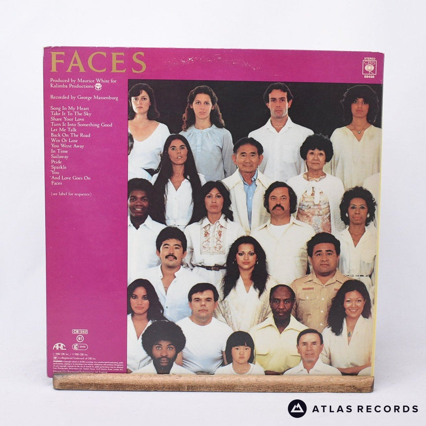 Earth, Wind & Fire - Faces - Gatefold 2 x LP Vinyl Record - EX/EX